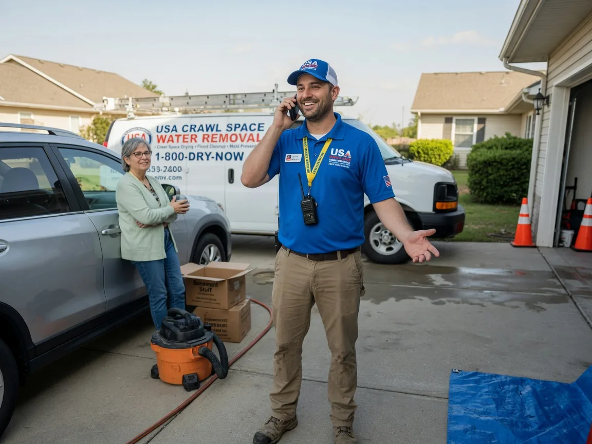 Crawl Space Water Removal Blain, PA FAQs